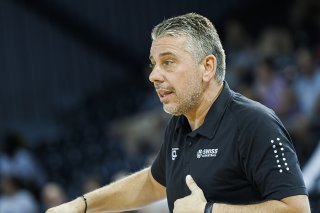 La Suisse d'Ilias Papatheodorou est toujours invaincue en pré-qualification à la Coupe du monde 2027 KEYSTONE/VALENTIN FLAURAUD